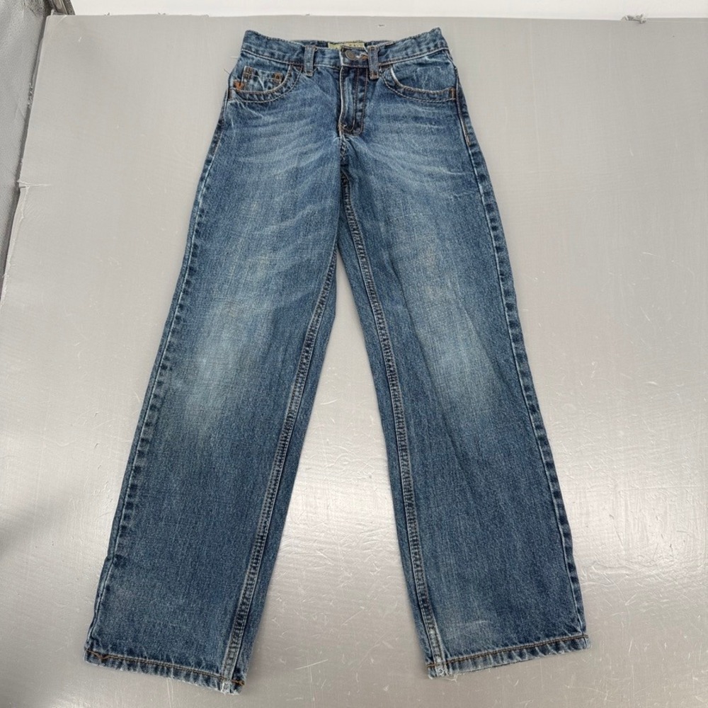 Wrangler 20X Boys Slim Straight Leg Jeans‎ Blue Denim Size 10 Slim 33BLDHN